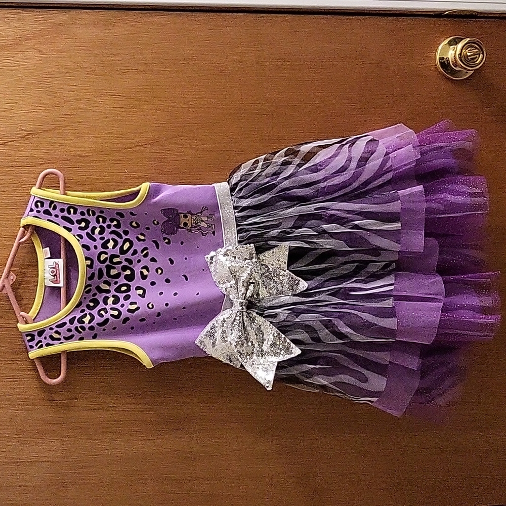 Girls 6x LOL dress